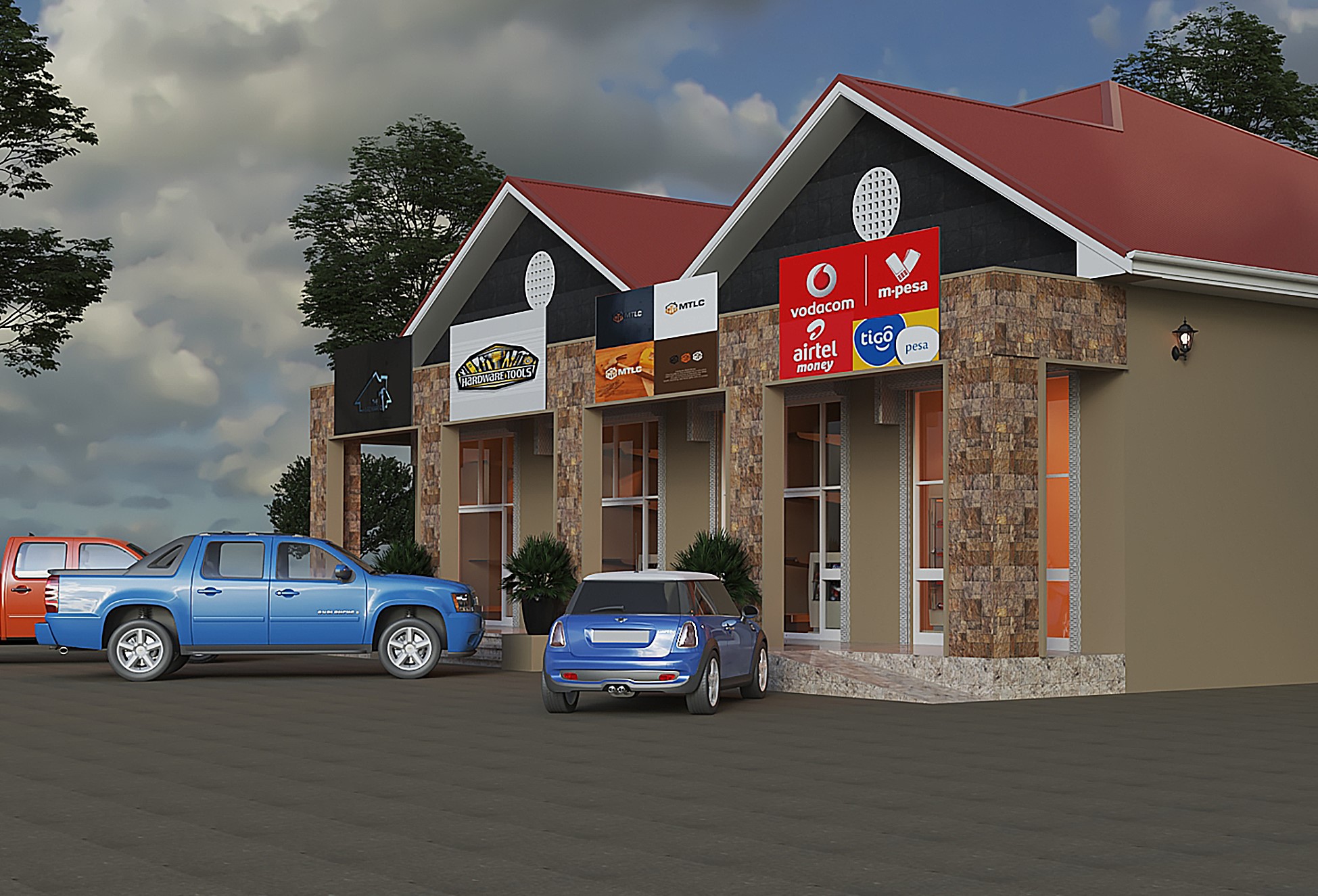 SINGLE STOREY COMMERCIAL BUILDING 1